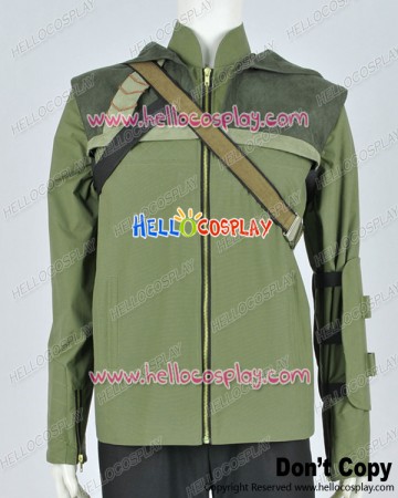 Green Arrow Cosplay Oliver Queen Green Jacket Costume