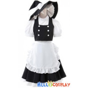 Touhou Project Cosplay Marisa Kirisame Dress Costume