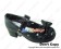 Matte Black Bow Ruffle Single Strap Chunky Princess Lolita Shoes