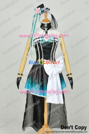 Vocaloid NightBaron Queen Of The Night Cosplay Hatsune Miku Dress Costume