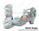 White Alice Bows Straps Chunky Princess Lolita Shoes