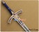 Fate Stay Night Cosplay Saber Caliburn Sword Prop Weapon