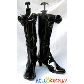 Kirarin Revolution Cosplay Kirari Tsukishima Black Long Boots