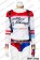 Suicide Squad Harley Quinn Cosplay Costume Uniform