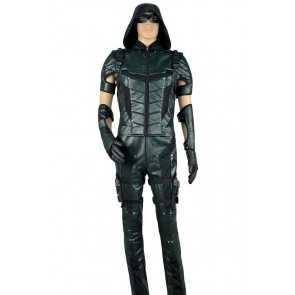 Arrow Season 4 Green Arrow Oliver Queen Cosplay Costume