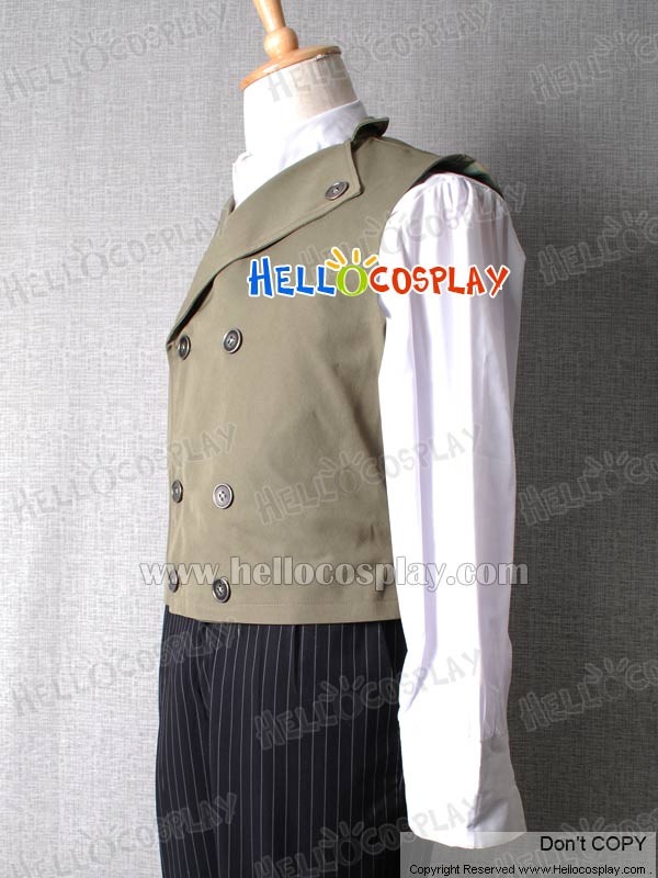 Sweeney Todd Movie Cosplay Costume Jacket Vest Shirt Pants Full Set Outfit Sweeney Todd Movie Cosplay Costume Jacket Vest Shirt Pants Full Set Outfit