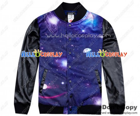 Starry Milky Way Cosplay Cosmic Galaxy Universe Costume Jacket