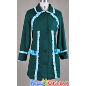 Lolita A-Line Green Coat Classic Version