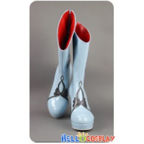 RWBY Ruby Rose Cosplay Weiss Schnee Myrtenaster Blue Boots