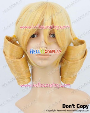 Puella Magi Madoka Magica Cosplay Mami Tomoe Rome Volumes Wig