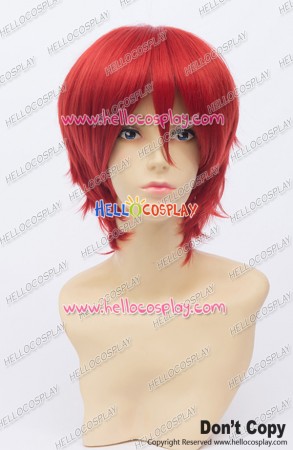 Vocaloid Cosplay Akaito Wig 30CM Red Ordinary Universal Short Layered