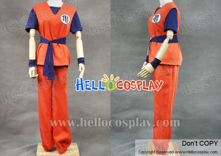 DBZ Dragon Ball Z Goku Cosplay Costume