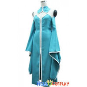 Gundam Seed Cosplay Lacus Clyne Blue Dress