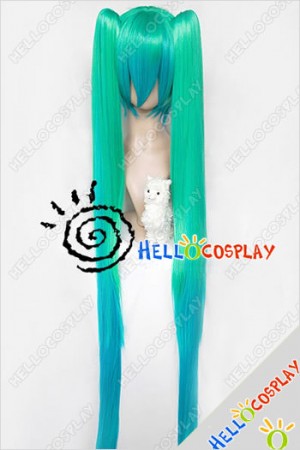 Vocaloid Cosplay Hatsune Miku Green Long Wig