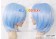 Blue 008 Short Cosplay Wig