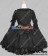 Sweet Lolita Gothic Punk Classical Victorian Black Dress