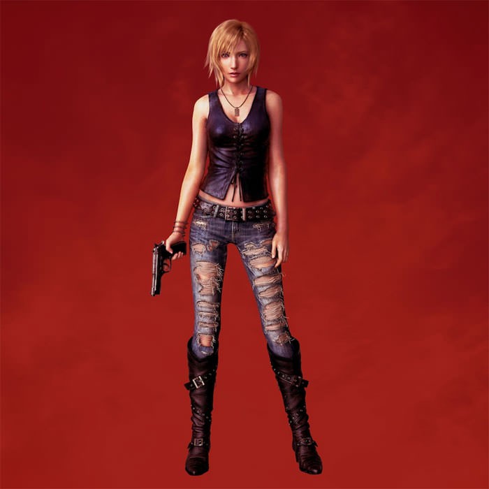 Parasite Eve 3 Cosplay Aya Brea Boots