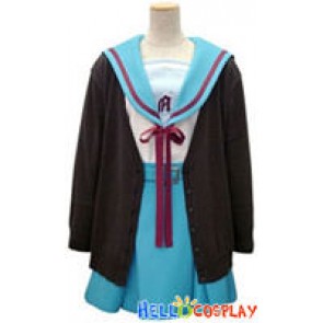 The melancholy of Haruhi Suzumiya Cosplay Yuki Nagato Costume