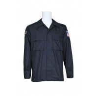 Stargate Atlantis Costume John Sheppard Black Cotton Shirt