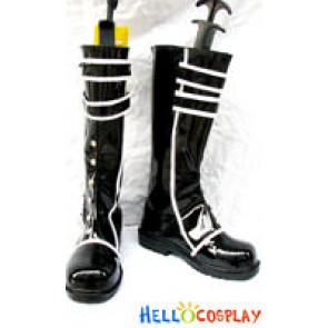 General Black Long Boots BJD Style