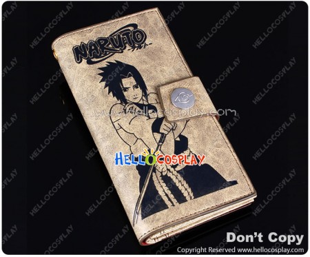 Naruto Cosplay Sasuke Uchiha Long Wallet