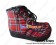 Punk Lolita Shoes Red Lattice Scotland Platform Shoelace