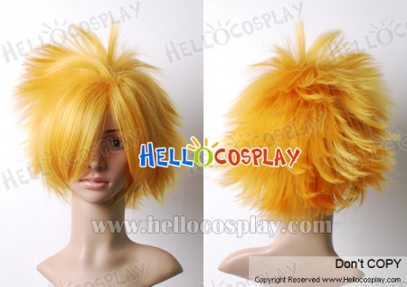 Vocaloid Sandplay Singing Of The Dragon Len Kagamine Cosplay Wig