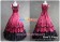 Civil War Gothic Southern Belle Ball Red Gown