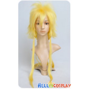 Bleach Cosplay Tia Harribel Golden Yellow Wig Longer Section