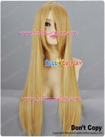 Blonde Gold Straight Cosplay Wig 70cm