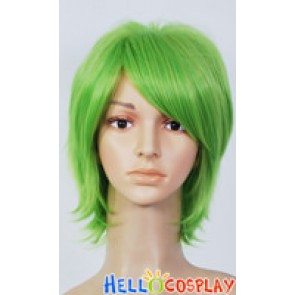 Green Short Wig 006