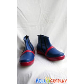 Pokemon Cosplay Silver Shoes Blue