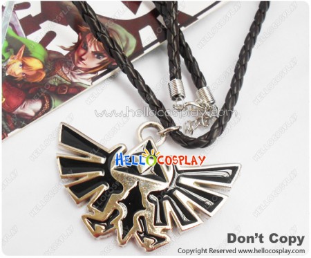 The Legend Of Zelda Cosplay Iceman Necklace Leather Rope Silver