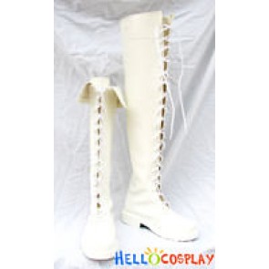 Shining Wind Cosplay Caris Philias White Boots