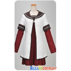 Yuru Yuri Cosplay Akari Akaza Winter Uniform Costume