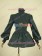 Victorian Lolita Reenactment Romantic Ruffle Blouse Gothic Lolita Dress Black