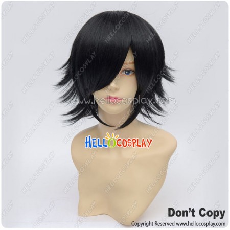 Wig 30CM Cosplay Layered Short Black Universal