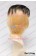 Haikyū Cosplay Kenma Kozume Wig Layered Short Gradual Change Black Golden Gray