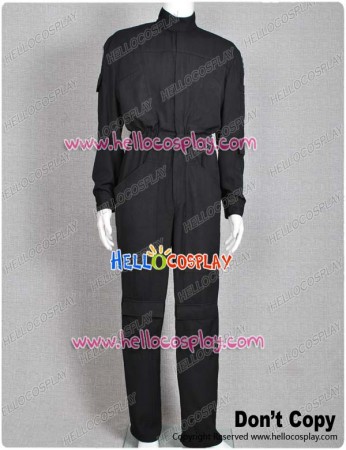 Star Wars Imperial Flightsuit Cosplay Costume Black