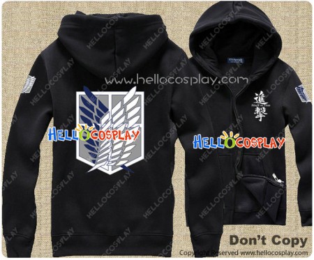 Attack On Titan Cosplay Shingeki No Kyojin Costume Eren Mikasa Scouting Legion Jacket Hoodie