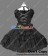 Gothic Lolita Punk Luxurious Black Dress