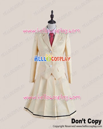 WataMote Cosplay Tomoko Kuroki School Girl Uniform Costume Red Tie