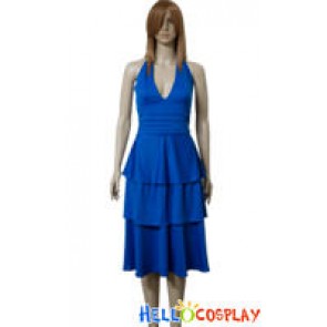 Tailor Made Twilight Bella Swan Blue Prom Dress Costume