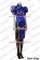 Street Fighter Chun Li Cosplay Costume Blue Uniform