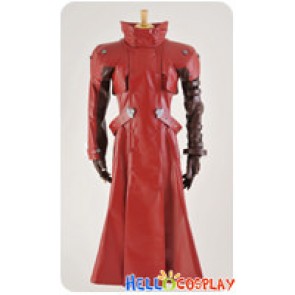 Trigun Cosplay Vash The Stampede Costume Red Trench Coat