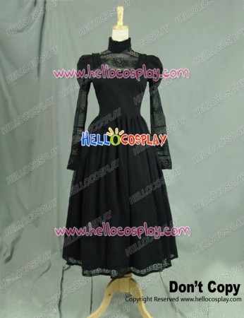 Edwardian 1920's Style Retro Dress Ball Gown Reenactment Stage Lolita Dress Costume