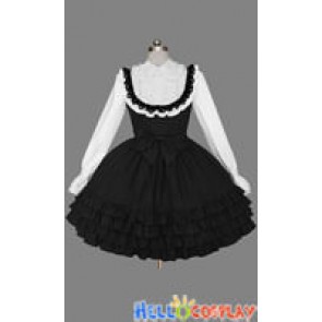 Gothic Lolita Punk Classic Cotton Victorian Dress