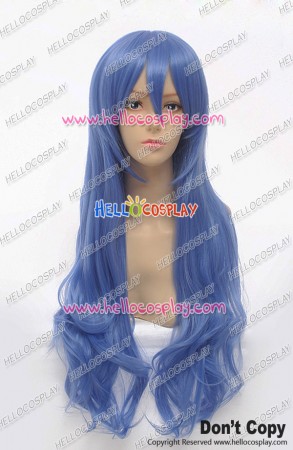 Date A Live Cosplay Yoshino Wig Zettai Karen Children Momiji Kanō Wig Curly Sky Blue