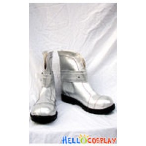 Macross Frontier Cosplay Sheryl Nome Short Boots Silver