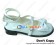 Mirror White Bows Ruffle Sweet Chunky Princess Lolita Shoes